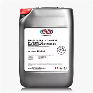 EIFFEL ULTIMATE LONG LIFE 504/507 5W-30 FULLY SYNTHETIC PAO ENGINE OIL SN - 20L - Picture 1 of 11