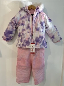 Spyder Girls Insulated 2 Piece Heavyweight Bib Snowsuit Size 6 NWT - Picture 1 of 6