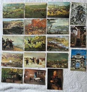 Set of 18 Postcards – Battle of Borodino Museum, Moscow Russia 1988 - Picture 1 of 3