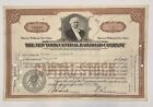 1946 Ny Central Railroad Stock Certificate - Cancelled - 20 Shares