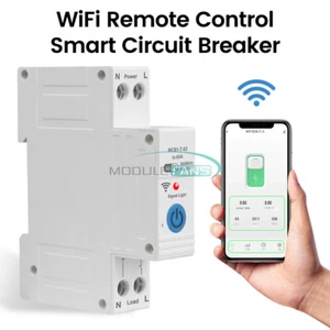 Tuya WIFI Smart Circuit Breaker On-Off Timer Switch Circuit Breaker AC220V 63A - Picture 1 of 15