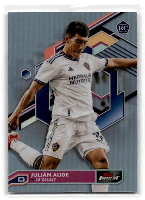 2023 Finest MLS #79 Julián Aude Refractor Los Angeles Galaxy - Image 1 of 2