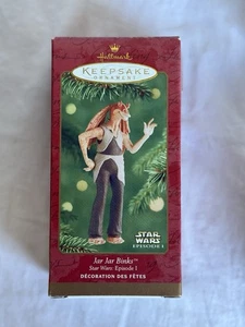2001 Hallmark Keepsake Ornament Star Wars Jar Jar Binks Episode 1 - Picture 1 of 2