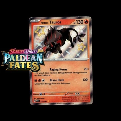 Pokemon Paldean Fates: Choose Your Card! - Holos/Reverse Holos EX Baby Shiny NM - Image 1 of 2