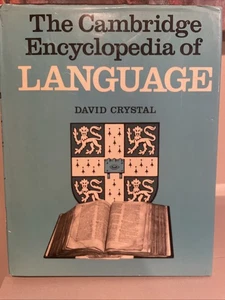DAVID CRYSTAL The Cambridge Encyclopedia of Language 1988 HC Book - Picture 1 of 3