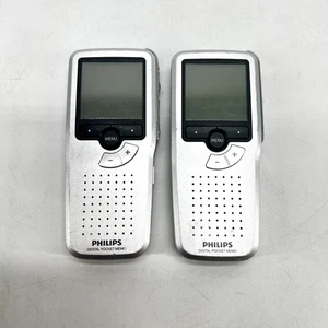 Philips  Digital Pocket Memo LFH-9370 Voice Command Recorder Set of 2 - Picture 1 of 9