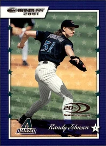 A8497- 2001 Donruss Baseball Karten 1-150 + Einsätze -du Pick- 15 + Free US - Bild 1 von 398