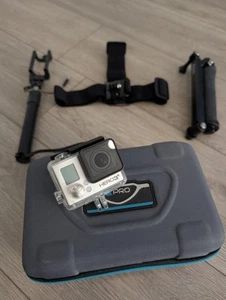 GoPro HERO3 Plus Silver Edition Camera Go Pro HERO 3+ Camcorder SET - Picture 1 of 2