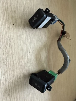 Honda Accord Acura TSX 03-08 L&R Heated Seats Switches With Conectors  OEM - Image 1 of 4