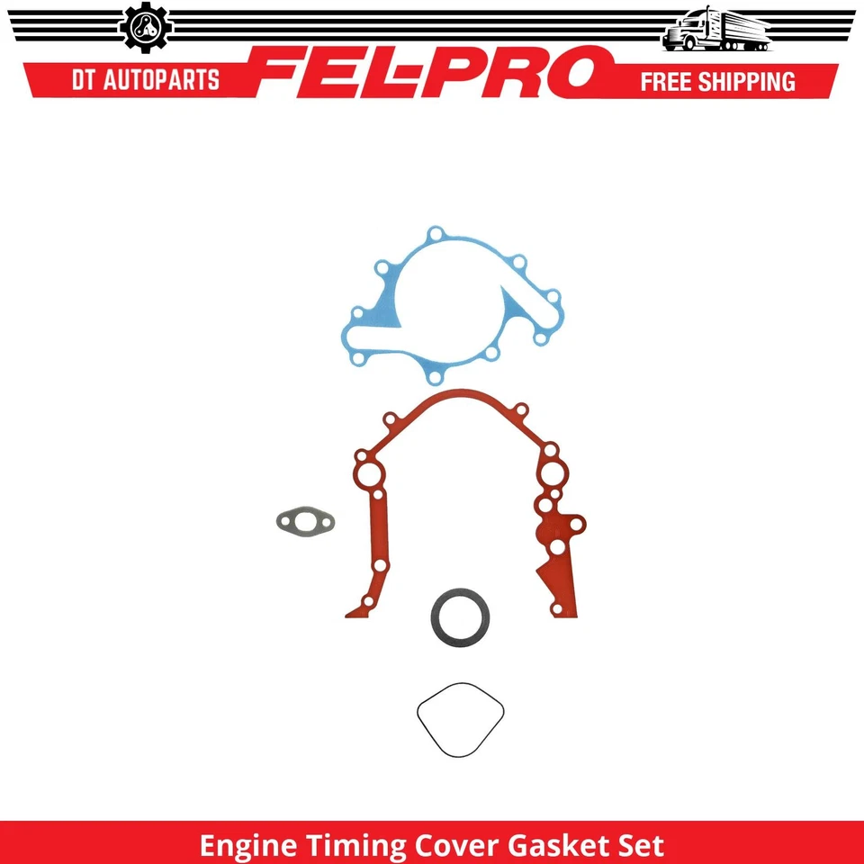 Juego de juntas de cubierta de distribución de motor V6 Fel-Pro para Ford E-250 2003 4,2 L Foto 1 de 1