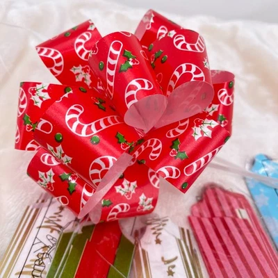 Large Assorted Christmas Pull Bows Set of 23 Holidays Gift Wrap - Image 1 of 3