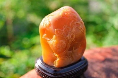 0513 Changhua Tian Huangshi Scholar’s Rock con escena clásica china Foto 1 de 4