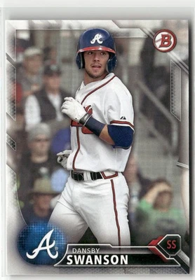 Bowman #BP50 2016 Dansby Swanson Prospects Atlanta Braves Foto 1 de 2