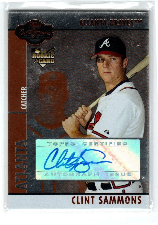 2008 Topps Co-Signers Silver Bronze #106 Clint Sammons AU /400 (ref 210911) - Image 1 of 1