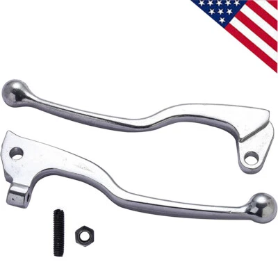 Fit for Yamaha YZ80 YZ125 TW200 XT 225 250 XT225 XT250 TTR250 XT350 XT600 Levers - Image 1 of 4