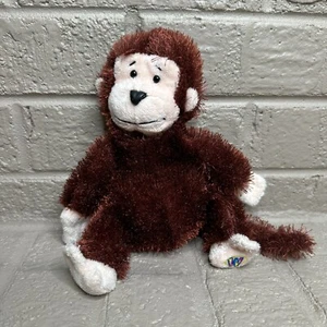 Ganz Lil Kinz Monkey Plush Stuffed Animal Beanie HS008 7" Tall No Code - Picture 1 of 4