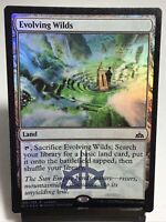 Evolving Wilds FOIL Rivals of Ixalan NM Land Common MAGIC MTG CARD ABUGames