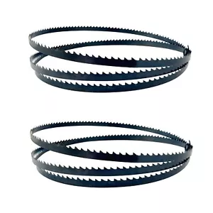 2pack 80 Inch x 1/4 Inch Bandsaw Blades 6 TPI for Woodworking, Band Saw Blades - Picture 1 of 3