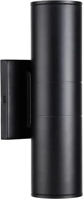 Встроенный светодиодный цилиндрический настенный светильник уличный 100–277 В алюминиевый водонепроницаемый - Изображение 1 из 4