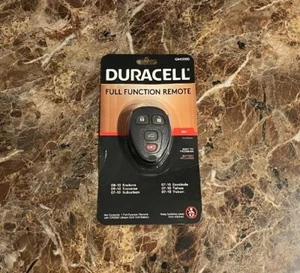 NEW Duracell Keyless Entry Full Function Remote (GM005D) GM - Picture 1 of 1