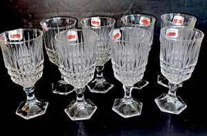 Fostoria Heritage Vintage Kristall (8) Weingläser 6 1/8" NOS 2887-HF03892 Neu - Bild 1 von 7