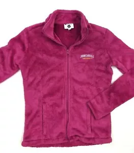 Champion John Carroll University Damen Reißverschluss flauschige Fleecejacke pink Small - Bild 1 von 4