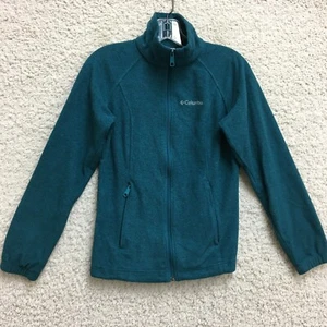 Chaqueta Columbia Extra Pequeña Adulto Azul Cremallera Completa Bolsillos Polar Exterior Mujer XS - Imagen 1 de 11