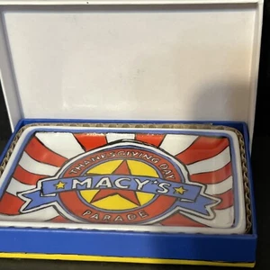 2014Rosanna Macy's Thanksgiving Parade Porcelain Tray/trinket Tray/ NIB - Picture 1 of 3