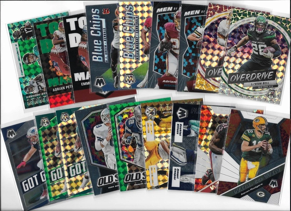 2020 Mosaic Football  Inserts  and  Colors   Complete Your Set     Free Shipping - Image 1 of 1