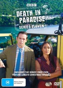 Death In Paradise Series 11 BRAND NEW Region 4 DVD
