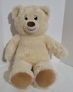 Build A Bear Teddy Bear Plush Stuffed Animal Lil' Pudding Cub Cream Tan BAB 16" - Picture 1 of 2