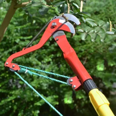 Extendable Fruit Tree Pruning Saw Cutter Garden Trimmer Manual Tools with Rope - Image 1 of 4