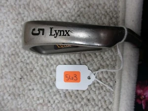 //Lynx Oversize #5 Iron - Right Hand - Men's - Graphite Shaft - Stiff Flex #563 - Picture 1 of 12