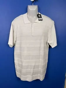 NEW Barney Cools Golf Pro knitted -style Polo Shirt Medium BNWT - Bild 1 von 8