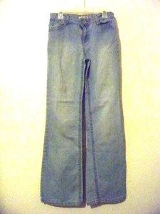 Girls L.e.i. Denim Jeans Size 14 Adjustable Waist GUC - Picture 1 of 2