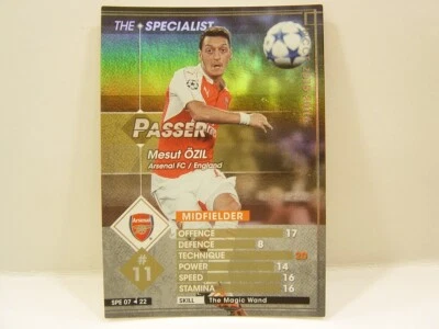 Panini WCCF 2015-16 SPE Mesut Özil 1988 Alemania Nº11 Arsenal FC El Especialista Foto 1 de 4