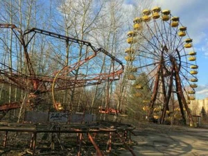 CHERNOBYL PRIPYAT ABANDONED FERRIS WHEEL GLOSSY POSTER PICTURE PHOTO PRINT 5420 - Picture 1 of 1