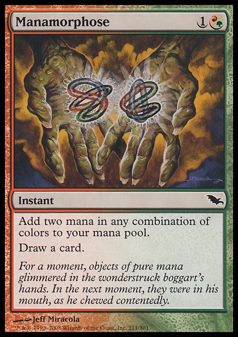 MTG Magic the Gathering Manamorphose (211/315) Shadowmoor LP - Image 1 of 1