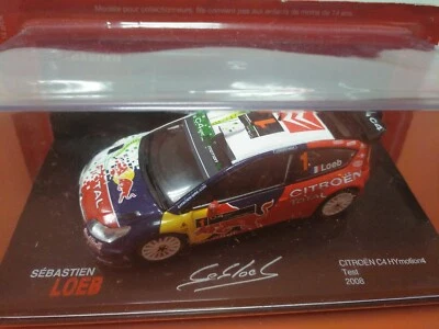 COCHE 1/43, ALTAYA, MODELO CITROEN C4 HYMOTION4 TEST 2008, SEBASTIEN LOEB. - Imagen 1 de 3