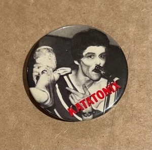 Thee Katatonix - RARE vintage button - Picture 1 of 2