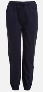 NWT Nautica Boys Blue Reinforced Knee School Jogger Pants. Sz Large (14-16). - Picture 1 of 2