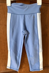 Girls Gap Fit Capri Leggings Blue Activewear S Small EUC Never Worn - Picture 1 of 5