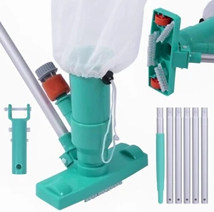 Underwater Jet Vacuum Cleaner, Portable Pool Vacuum Jet Underwater Cleaner W/Bru - Picture 1 of 3