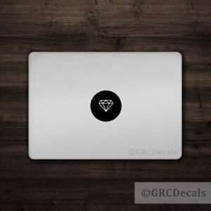 Diamond - Mac Apple Logo Laptop Vinyl Decal Sticker Macbook Decal Retro Gem