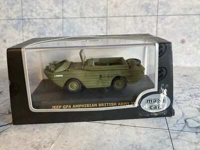 Jeep GPA Amphibian British Army 1944 MILITARY 1:43 Maxi Car Die Cast (10491) - Imagem 1 de 2