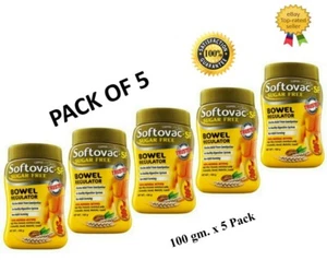 5x Softovac SF Bowel Regulator 100g Constipation Digestive System - Picture 1 of 1