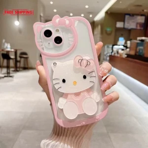 Cartoon Phone Case for Iphone 15 14 13 12 11 Pro Max 7 8 plus XR XS MAX Y2K Pink - Picture 1 of 14