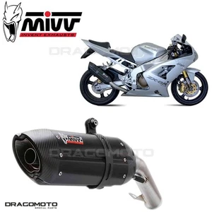 Scarico KAWASAKI ZX-6 RR 2003 2004 MIVV Suono Nero - Foto 1 di 2