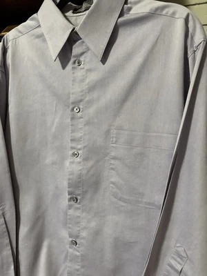 CRAZY HORSE CLAIBORNE Dress shirt Long Sleeve Mens  16.5 32/33 Button Up FREE SH - Image 1 of 4