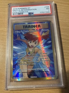 PSA 7 XY Misty’s Determination Evolutions FA 2016 Pokemon - Bild 1 von 2